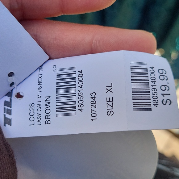 Last Call Co. Brown Graphic T-shirt (XL) - Picture 5 of 5